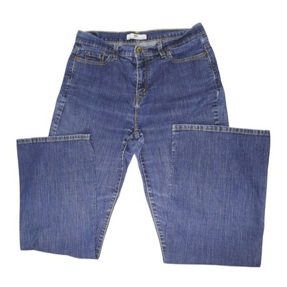 Levis Jeans Women's Perfectly Slimming 512 Bootcut size 14 LC    JH803 - Picture 1 of 4